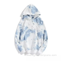 Sweatwear Tye Dye Mens Cotton Pullover Hoodie